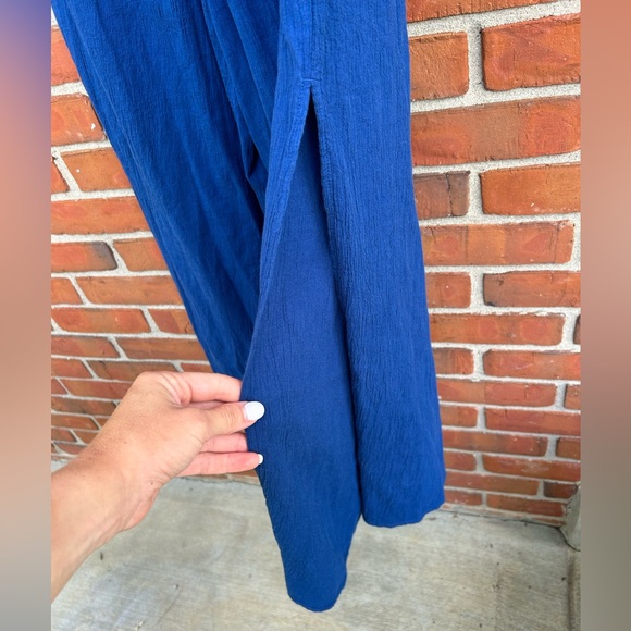 Aerie Halter Slit Tassel Jumpsuit - Picture 7 of 7